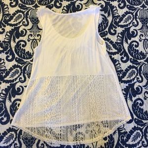 ‼️SALE‼️Espresso White Top